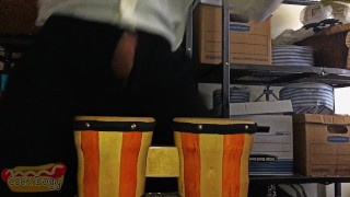 Playing the Drums With my Cock