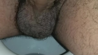 Bouncing uncut cock