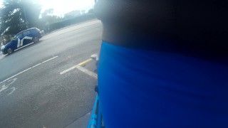 blue bike bulge