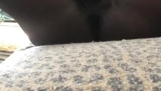 Dildo play with cumshot.