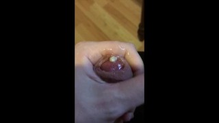 Cumpilation: Daddies massive cumshots, Moaning, Big white cock exploding!