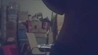 In the garage bussin a good ass nut