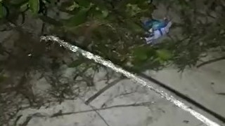 Outdoor pee