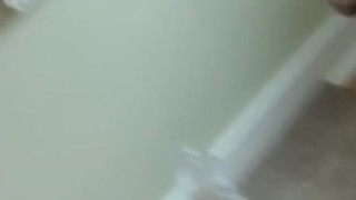 Cheating girlfriend puts on neon panties to go out to bars and get fucked