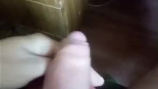 Jerking off my cock and fuck him by USA flag
