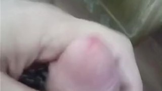 Jerking off my cock and fuck him by USA flag