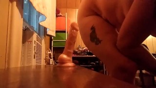 Dildo riding