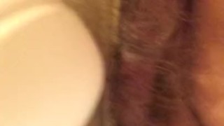 Mature MILF Squirting Messy Piss Orgasm in Panties