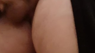 Fat bear evening jerking