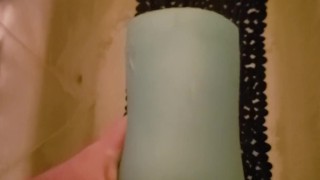 Bad Dragon Dolphin, Leilani, Joins Me in the Shower