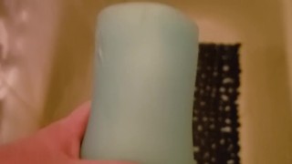 Bad Dragon Dolphin, Leilani, Joins Me in the Shower