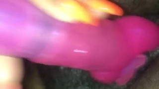 Playing with my fat pussy