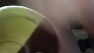 Masturbate and cum a lot in the Cup