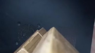 Masturbate and cum on the panel from the computer