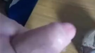 The effects of the powerful wank semen all over the table