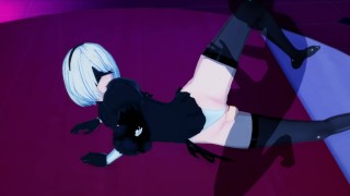 NieR: Automata - 2B 3D Hentai