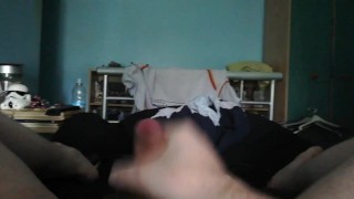 Morning small dick wank