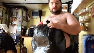 belly padding with a bag
