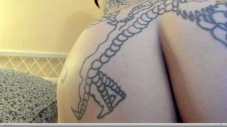 spivi anal fuck and play with puffy pussy