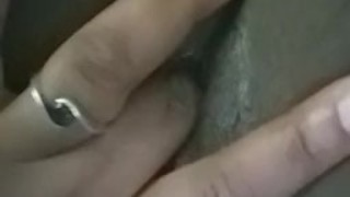 Playing with my tight pussy