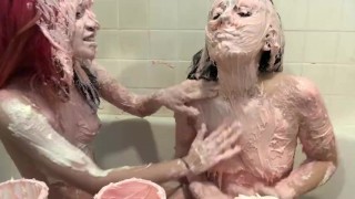 Daphne Dare and Alaska Zade Play With Frosting