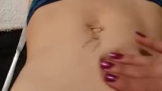 Soft belly punch, press and massage