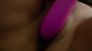 First time playing with dildo