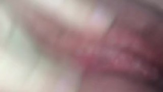 Finger Rubbing My Clit While My Pussy Squirts