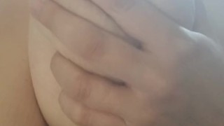 MILF Boob Play