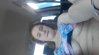 Masturbatin with the windows down Walmart parking lot