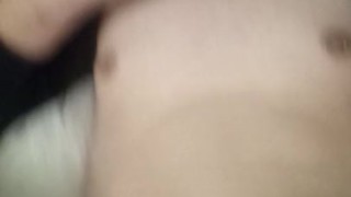 Me Naked Surveying My Post-Orgasm Drying Cumshots