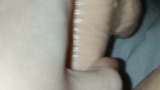 POV Masturbation With Dildo Extra Wet and Deep