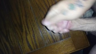 POV husband masturbating till he explodes