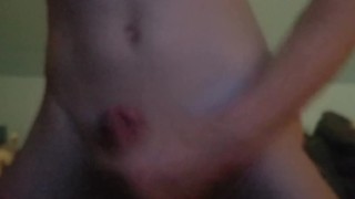 Feet, ass, and cum while family is home