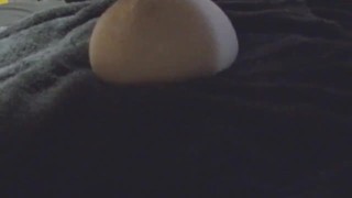 Fucking a titty - nipple penetration