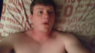 Shooting CUM loads over my face and TASTING it! (Huge mess)