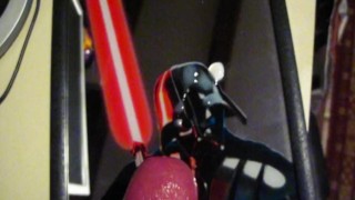 éjac sur mon miroir Star Wars Dark Vador