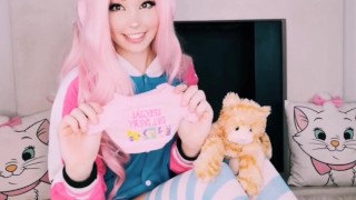 Belle Delphine plays with her PUSSY