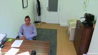  DIRTY SCOUT 189 - Straight Guys With Man Bun Gets His Hairy Bottom Drilled Raw