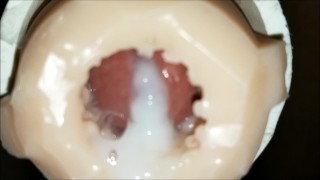 Internal Creampie Of A Sextoy! Ep3