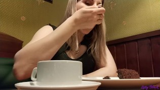 Remote Vibrator in Public Place – Letty Black