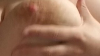 MILF Morning Boob Playing