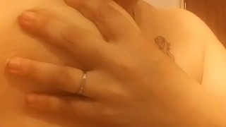 Sucking my own tits