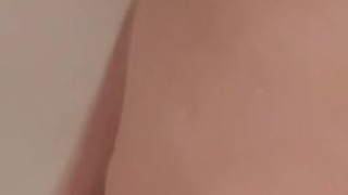 Short, steamy shower scene.