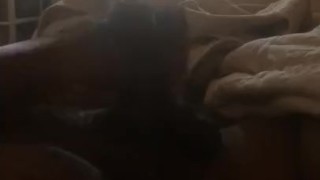 Early morning cumshot