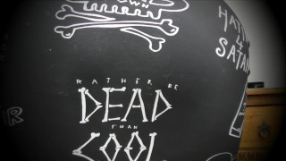 CURVY TATTOOED CHICK TRAPS YOU & TEASES YOU BUT DOESN'T LET YOU CUM