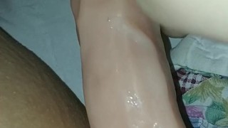 POV Sneaking MILF Masturbation at Work