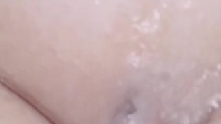 Masturbating in the shower 