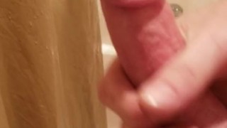 Masturbating In The Shower Before Work Big Cum Shot - samaturecammin