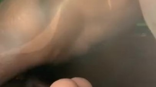 Virgin fucks and creampies his sex toy with sexy moaning